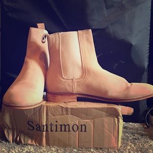 Santimon | Shoes | Camel Suede Chelsea 